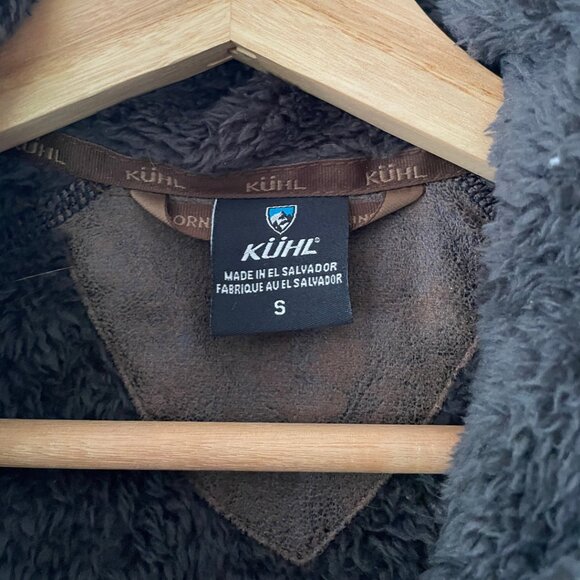 KUHL Flight Fleece Zip-Up Jacket in Breen (Brown) | Size S - Picture 6 of 12